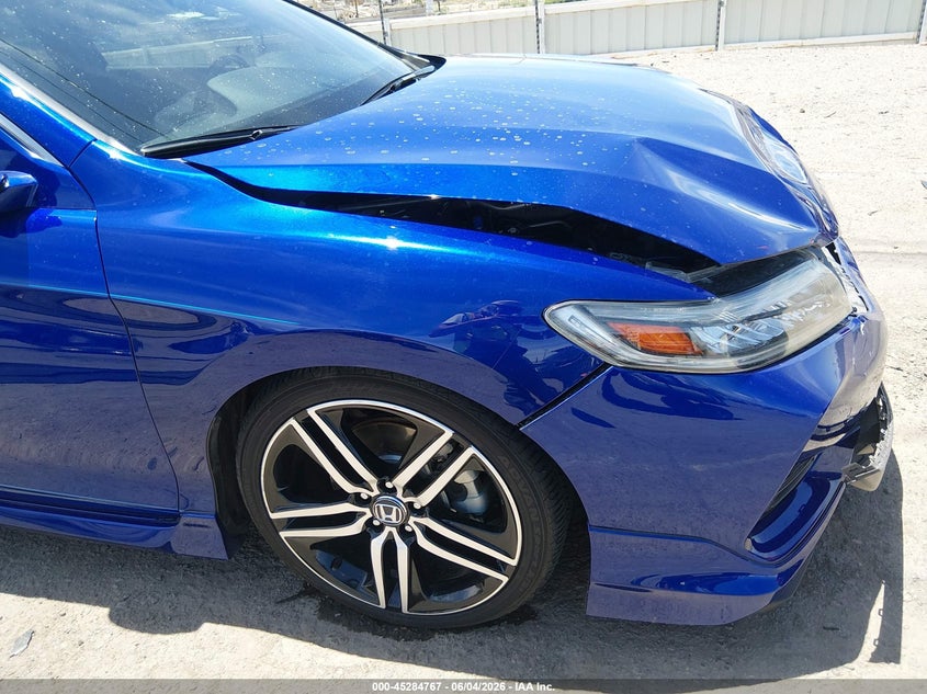 2017 Honda Accord VIN 1HGCT2B01HA005471 IAAI salvage auction — FRONT END, Salvage Title, sold $4,550 on 2026-07-09 (photo 6)