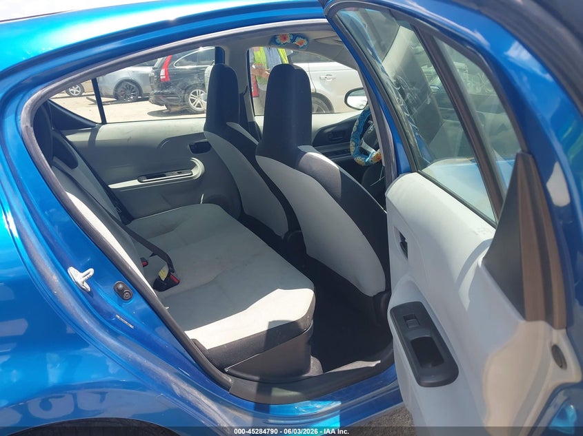 2013 Toyota Prius c VIN JTDKDTB38D1043913 IAAI salvage auction — ALL OVER, Salvage Title, sold $1,300 on 2026-07-21 (photo 8)