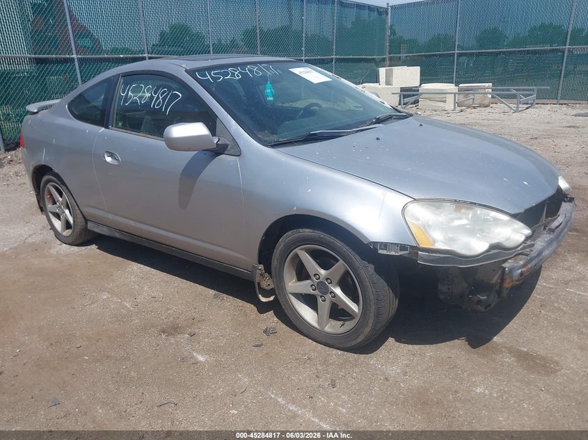 2003 Acura Rsx VIN JH4DC54893S003458 IAAI salvage auction — FRONT END, Clear (Indiana), sold $375 on 2026-07-14 (photo 1)