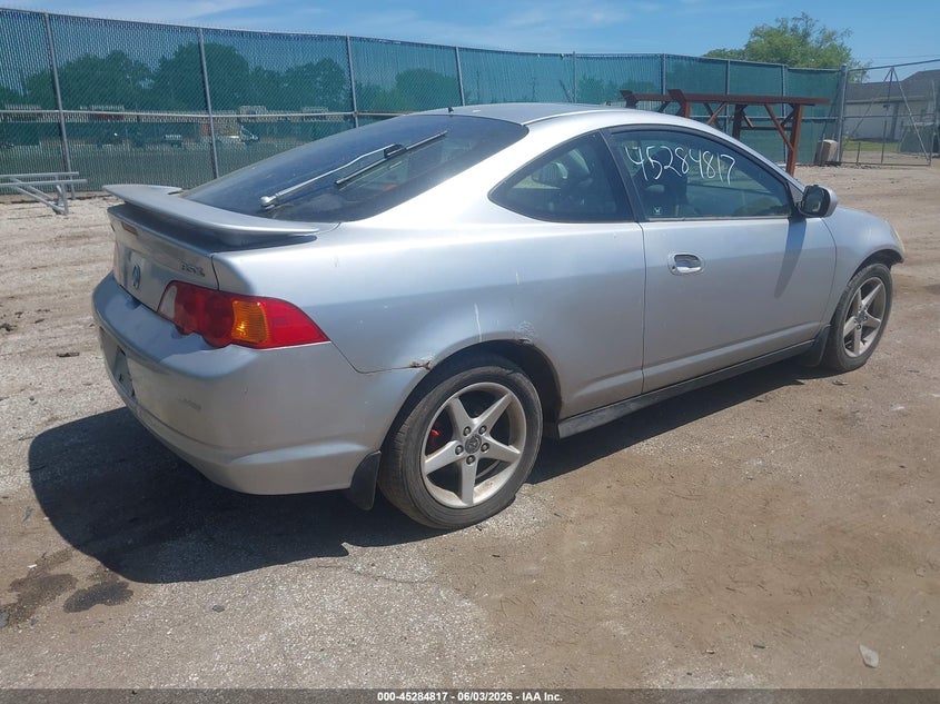 2003 Acura Rsx VIN JH4DC54893S003458 IAAI salvage auction — FRONT END, Clear (Indiana), sold $375 on 2026-07-14 (photo 4)