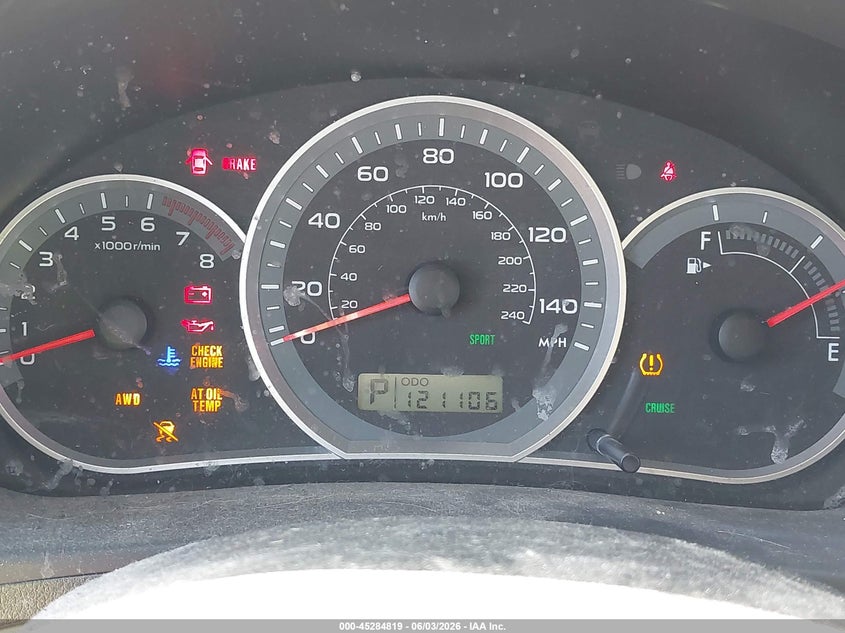 2010 Subaru Impreza VIN JF1GE6B6XAH508246 IAAI salvage auction — NORMAL WEAR, Clear (Michigan), sold $425 on 2026-07-09 (photo 7)