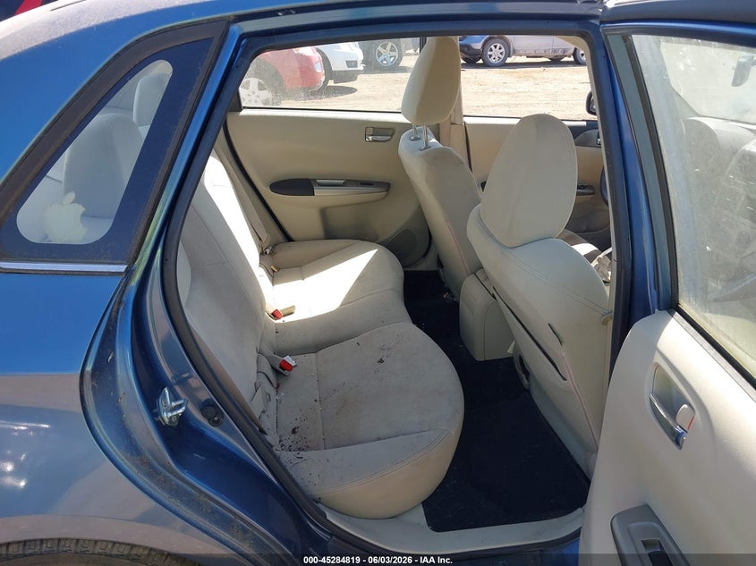 2010 Subaru Impreza VIN JF1GE6B6XAH508246 IAAI salvage auction — NORMAL WEAR, Clear (Michigan), sold $425 on 2026-07-09 (photo 8)