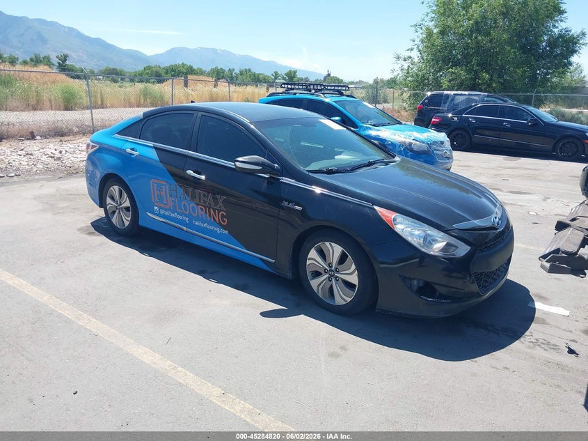 2013 Hyundai Sonata VIN KMHEC4A40DA094026 IAAI salvage auction — NORMAL WEAR, Clear (Utah), sold $350 on 2026-07-09 (photo 1)