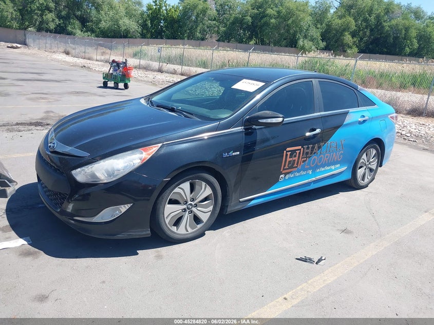 2013 Hyundai Sonata VIN KMHEC4A40DA094026 IAAI salvage auction — NORMAL WEAR, Clear (Utah), sold $350 on 2026-07-09 (photo 2)