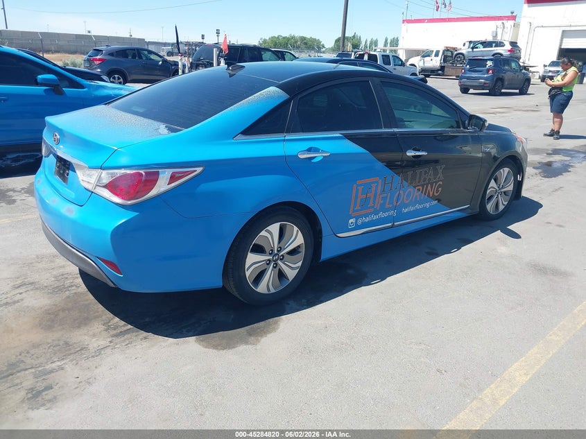 2013 Hyundai Sonata VIN KMHEC4A40DA094026 IAAI salvage auction — NORMAL WEAR, Clear (Utah), sold $350 on 2026-07-09 (photo 4)
