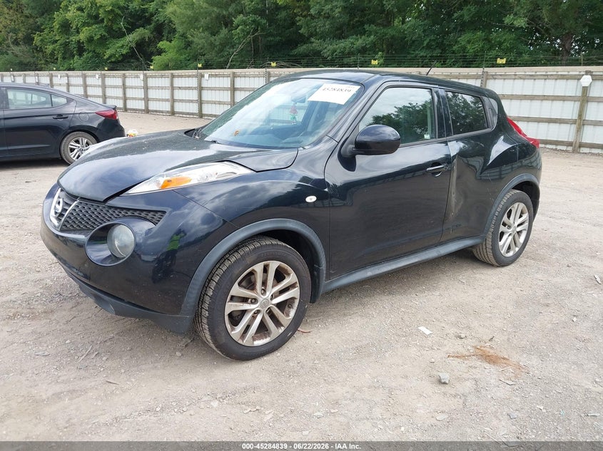 2014 Nissan Juke VIN JN8AF5MR5ET453520 IAAI salvage auction — RIGHT SIDE, Salvage (Tennessee), sold $625 on 2026-07-15 (photo 2)