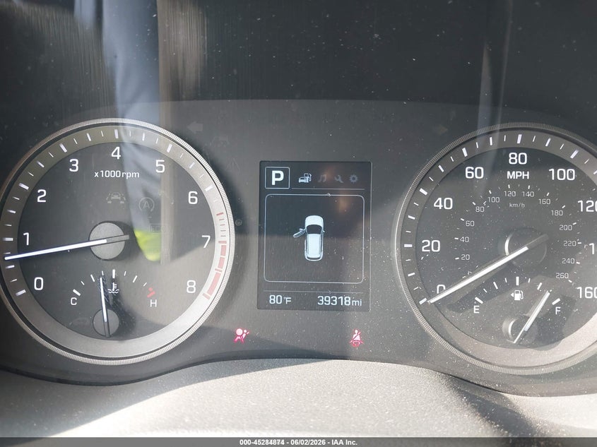2018 Hyundai Tucson VIN KM8J23A42JU656157 IAAI salvage auction — FRONT END, Sf97 (Texas), sold $12,500 on 2026-07-07 (photo 7)