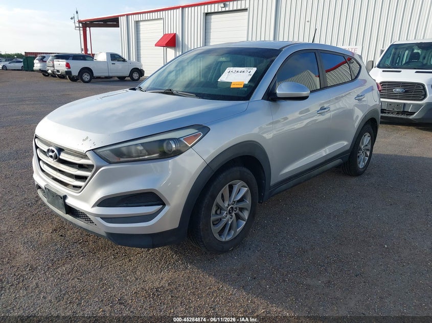 2018 Hyundai Tucson VIN KM8J23A42JU656157 IAAI salvage auction — FRONT END, Sf97 (Texas), sold $12,500 on 2026-07-07 (photo 2)