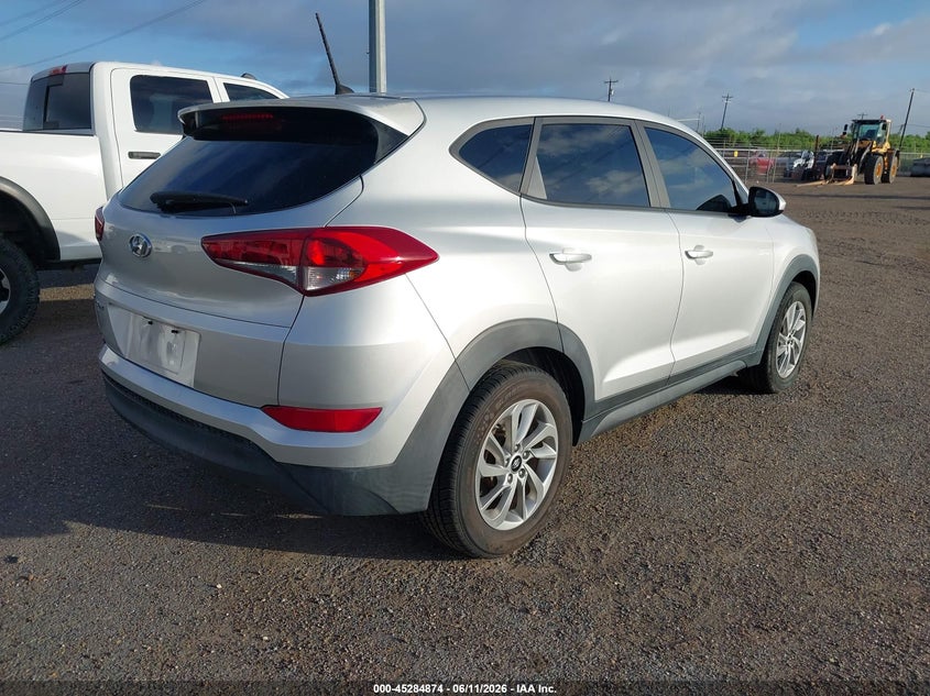 2018 Hyundai Tucson VIN KM8J23A42JU656157 IAAI salvage auction — FRONT END, Sf97 (Texas), sold $12,500 on 2026-07-07 (photo 4)