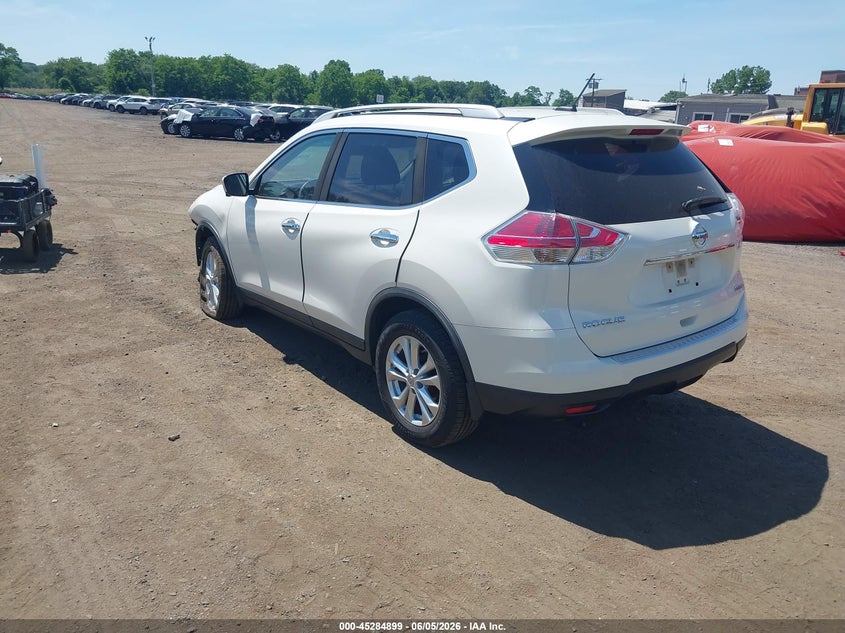 2016 Nissan Rogue VIN JN8AT2MV9GW143103 IAAI salvage auction — FRONT END, Salvage Title, sold $2,275 on 2026-07-15 (photo 3)