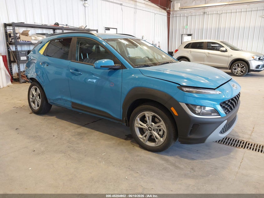 2022 Hyundai Kona VIN KM8K3CAB3NU914417 IAAI salvage auction — RIGHT REAR, Salvage (Utah), sold $5,650 on 2026-07-20 (photo 1)