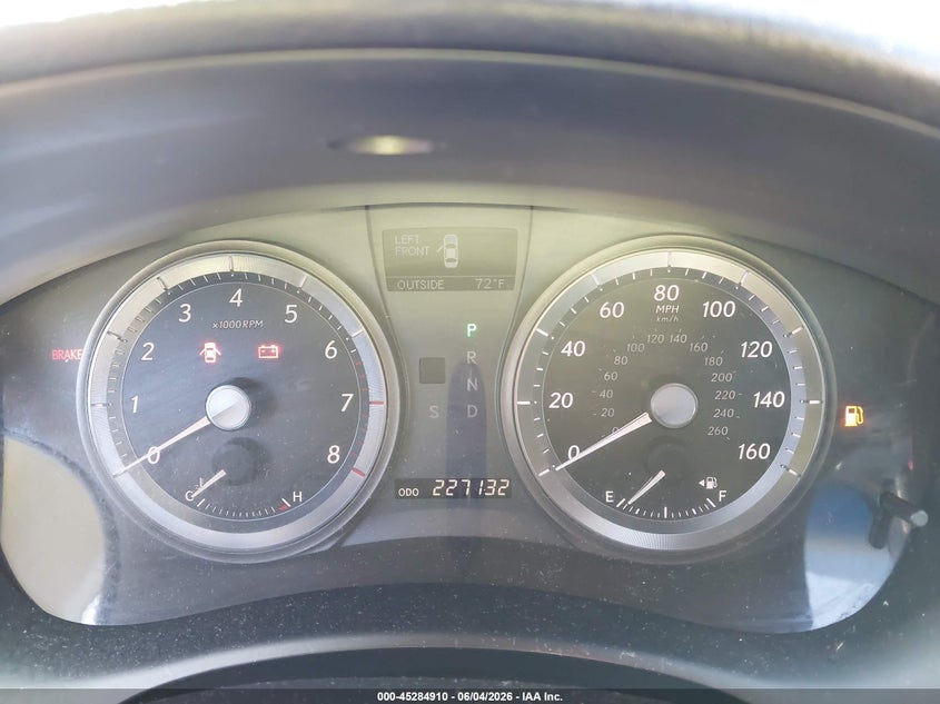 2007 Lexus Es 350 VIN JTHBJ46G172045494 IAAI salvage auction — FRONT END, Clear (Georgia), sold $925 on 2026-07-10 (photo 7)