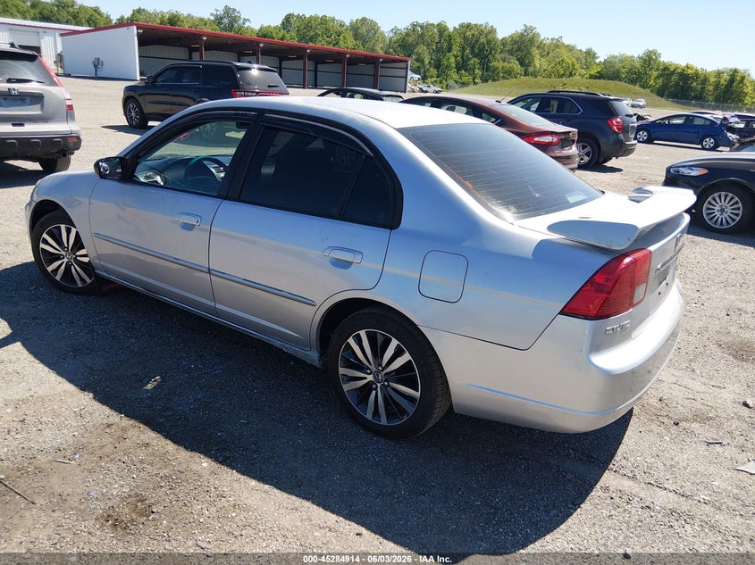 2003 Honda Civic VIN 2HGES155X3H549698 IAAI salvage auction — UNKNOWN, Salvage - Greater Than 75% (Maryland), sold $375 on 2026-07-27 (photo 3)
