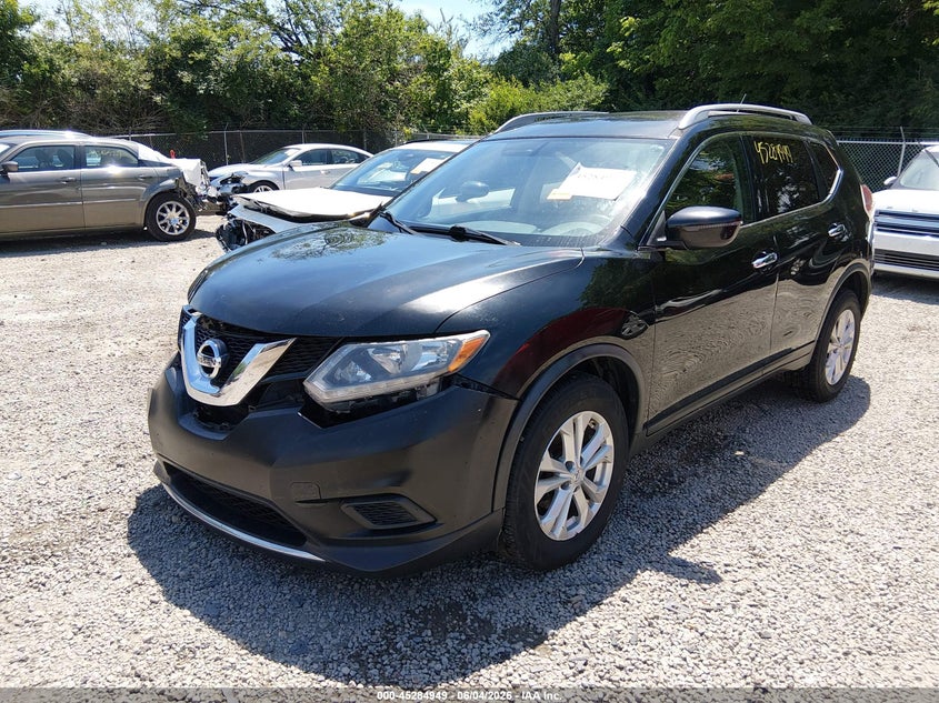 2016 Nissan Rogue VIN JN8AT2MV0GW143572 IAAI salvage auction — RIGHT FRONT, Salvage Title, sold $325 on 2026-07-19 (photo 2)