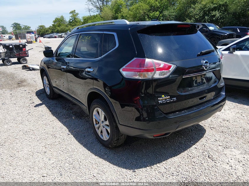 2016 Nissan Rogue VIN JN8AT2MV0GW143572 IAAI salvage auction — RIGHT FRONT, Salvage Title, sold $325 on 2026-07-19 (photo 3)