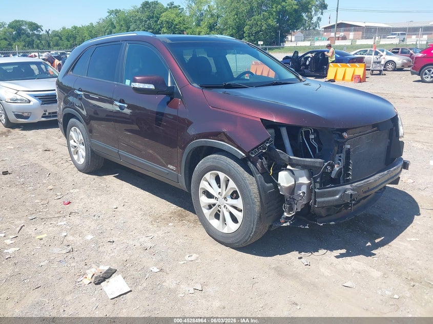 2015 Kia Sorento VIN 5XYKUDA70FG632614 IAAI salvage auction — FRONT END, Salvage Title, sold $1,800 on 2026-07-16 (photo 1)