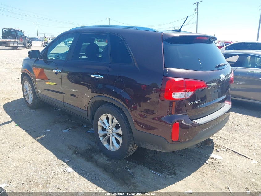2015 Kia Sorento VIN 5XYKUDA70FG632614 IAAI salvage auction — FRONT END, Salvage Title, sold $1,800 on 2026-07-16 (photo 3)
