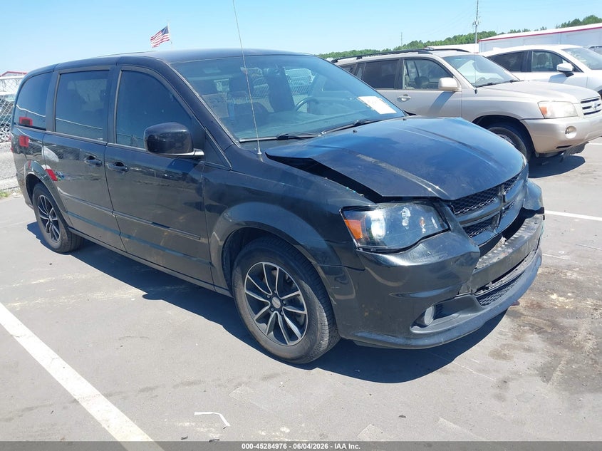 2017 Dodge Caravan VIN 2C4RDGCG4HR834187 IAAI salvage auction — FRONT END, Salvage Title, sold $1,300 on 2026-07-23 (photo 1)