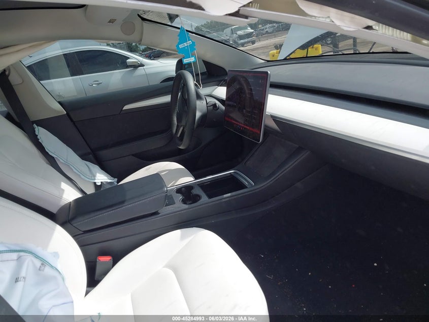 2022 Tesla Model 3 VIN 5YJ3E1EB7NF103763 IAAI salvage auction — ALL OVER, Salvage Title, sold $4,900 on 2026-07-09 (photo 5)