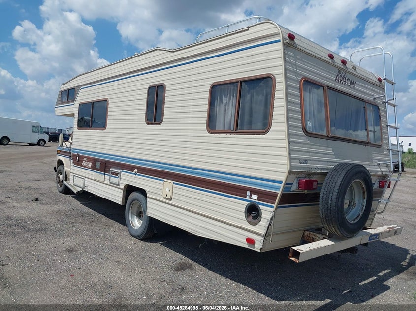 1987 Ford Econoline e350 VIN 1FDKE30L6HHB11618 IAAI salvage auction — ENGINE DAMAGE, Prior Salvage (Minnesota), sold $225 on 2026-07-09 (photo 3)