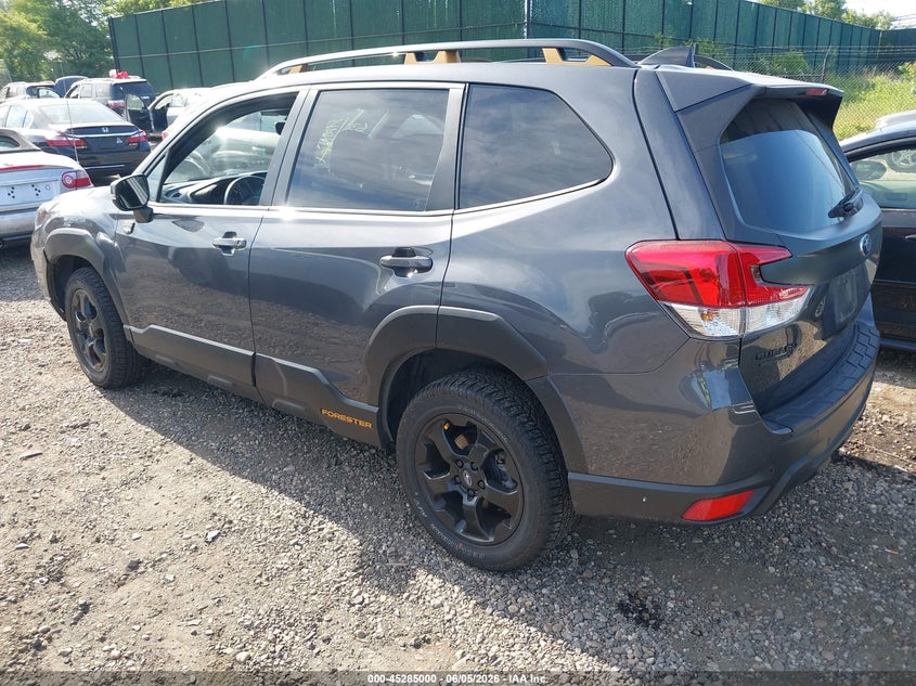 2024 Subaru Forester VIN JF2SKAJC1RH527255 IAAI salvage auction — FRONT & REAR, Salvage Title, sold $8,750 on 2026-07-14 (photo 3)
