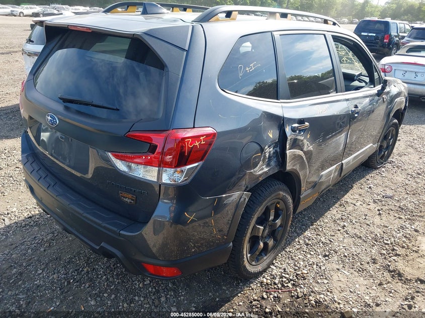 2024 Subaru Forester VIN JF2SKAJC1RH527255 IAAI salvage auction — FRONT & REAR, Salvage Title, sold $8,750 on 2026-07-14 (photo 4)