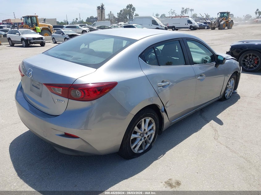 2016 Mazda 3 VIN 3MZBM1U77GM251371 IAAI salvage auction — FRONT END, Salvage Title, sold $600 on 2026-07-15 (photo 4)