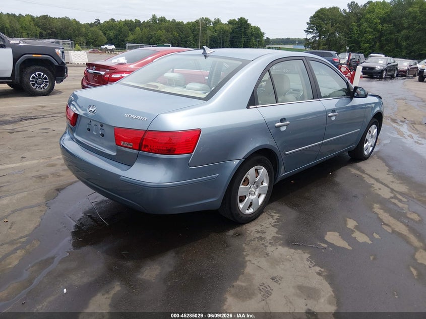 2009 Hyundai Sonata VIN 5NPET46C99H495286 IAAI salvage auction — FRONT END, Salvage (North Carolina), sold $475 on 2026-07-08 (photo 4)