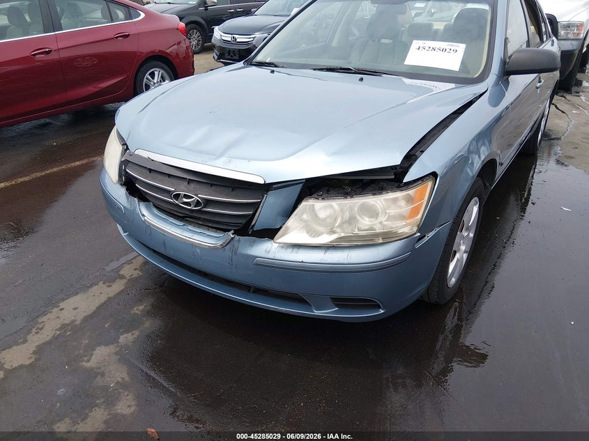 2009 Hyundai Sonata VIN 5NPET46C99H495286 IAAI salvage auction — FRONT END, Salvage (North Carolina), sold $475 on 2026-07-08 (photo 6)