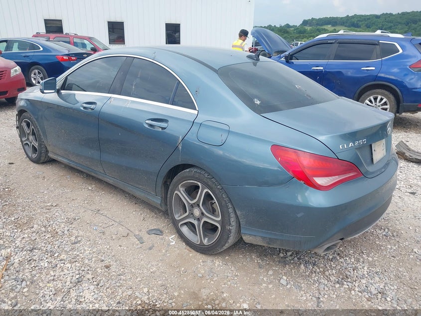 2014 Mercedes-benz Cla-klasse VIN WDDSJ4EBXEN047589 IAAI salvage auction — FRONT END, Salvage Title, sold $1,300 on 2026-08-13 (photo 3)