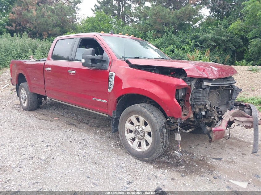 2019 Ford F350 VIN 1FT8W3BT5KEE50405 — IAAI salvage auction photo