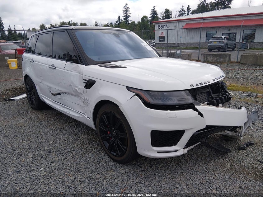 2020 Land rover Range rover sport VIN SALWS2RU6LA733358 IAAI salvage auction — FRONT END, Salvage Title, sold $11,100 on 2026-07-29 (photo 1)