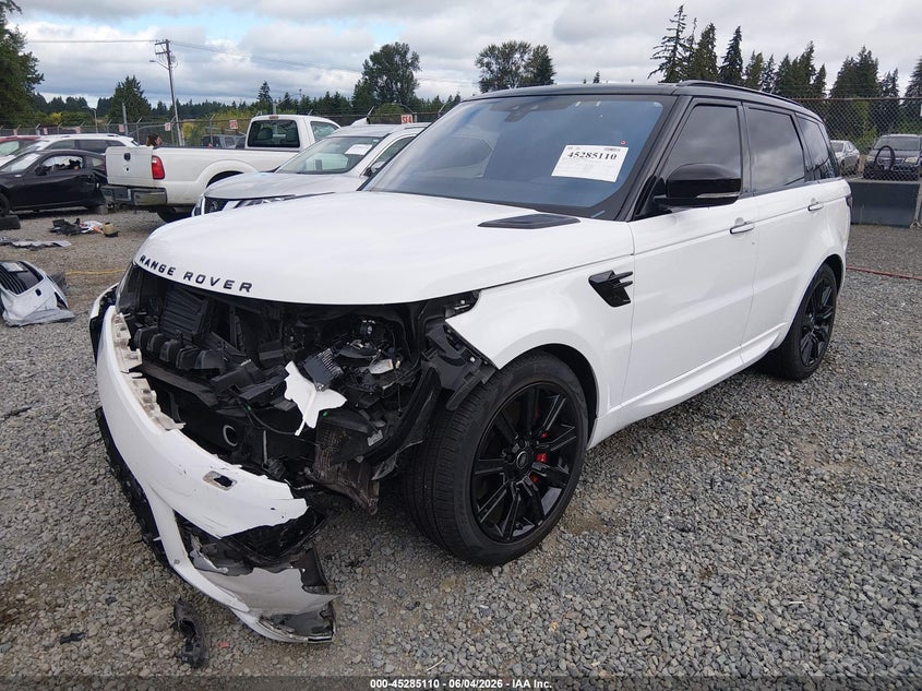 2020 Land rover Range rover sport VIN SALWS2RU6LA733358 IAAI salvage auction — FRONT END, Salvage Title, sold $11,100 on 2026-07-29 (photo 2)