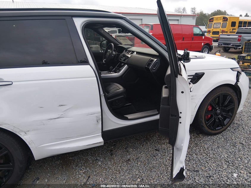 2020 Land rover Range rover sport VIN SALWS2RU6LA733358 IAAI salvage auction — FRONT END, Salvage Title, sold $11,100 on 2026-07-29 (photo 5)