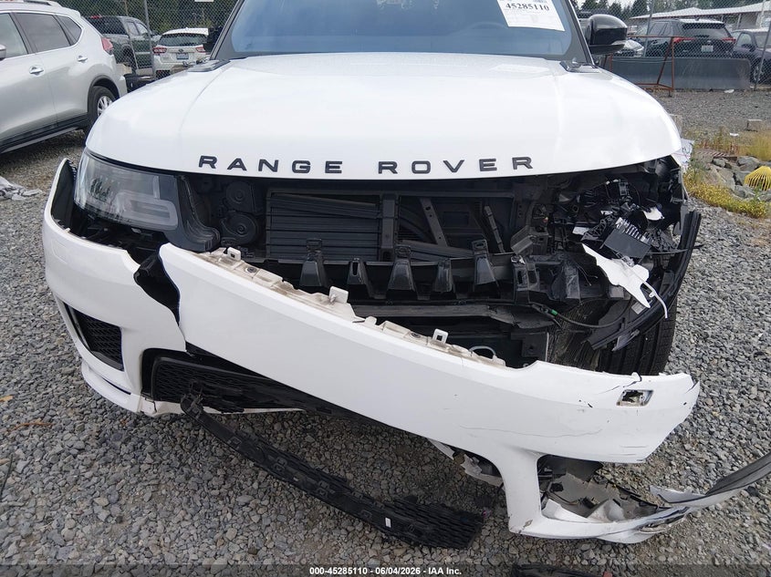 2020 Land rover Range rover sport VIN SALWS2RU6LA733358 IAAI salvage auction — FRONT END, Salvage Title, sold $11,100 on 2026-07-29 (photo 6)