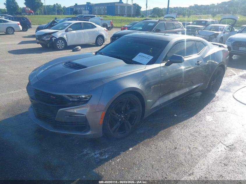 2019 Chevrolet Camaro VIN 1G1FH1R70K0131644 IAAI salvage auction — WATER/FLOOD, Salvage Title, sold $7,300 on 2026-07-28 (photo 2)