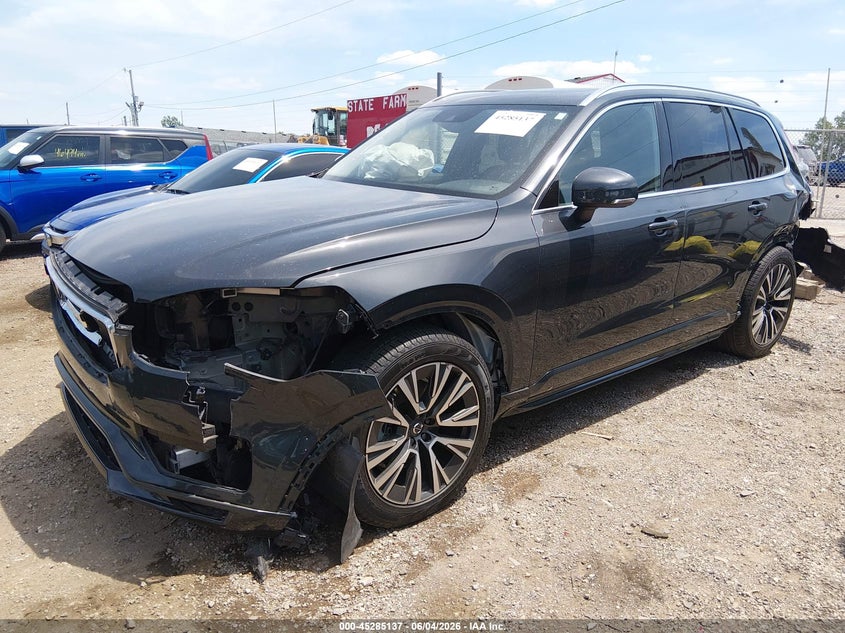 2021 Volvo Xc90 VIN YV4102PK2M1678172 IAAI salvage auction — FRONT END, Salvage Title, sold $6,100 on 2026-07-15 (photo 2)