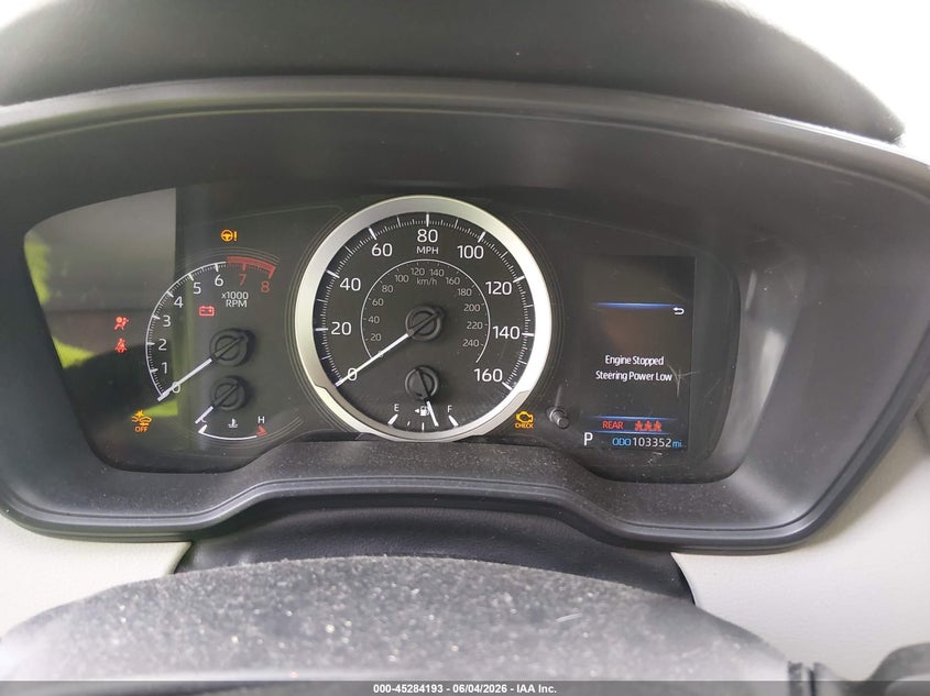 2020 Toyota Corolla VIN JTDEPRAE4LJ078117 IAAI salvage auction — FRONT & REAR, Salvage (New Jersey), sold $1,600 on 2026-07-27 (photo 7)