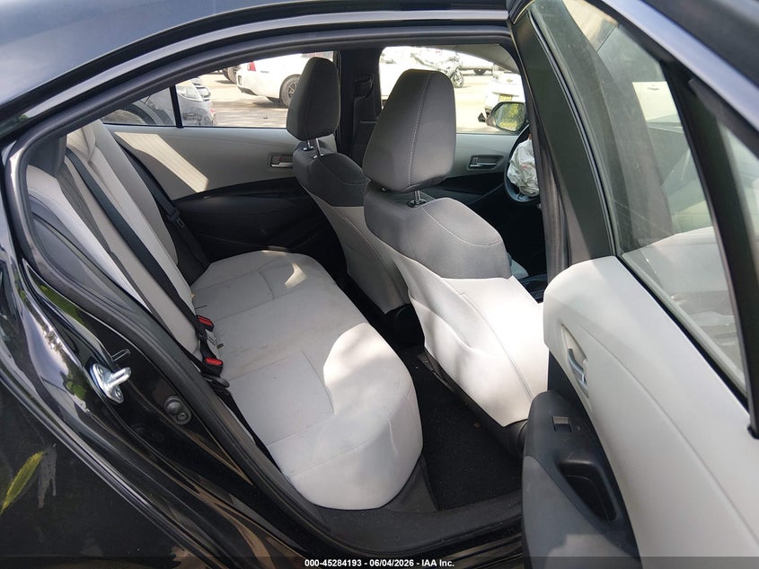 2020 Toyota Corolla VIN JTDEPRAE4LJ078117 IAAI salvage auction — FRONT & REAR, Salvage (New Jersey), sold $1,600 on 2026-07-27 (photo 8)
