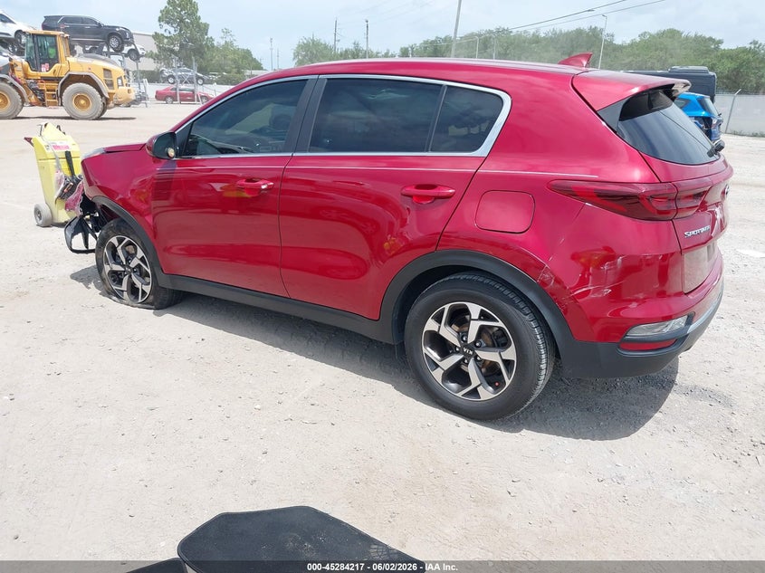 2020 Kia Sportage VIN KNDPM3AC1L7790210 IAAI salvage auction — FRONT END, Salvage Title, sold $1,825 on 2026-07-07 (photo 3)