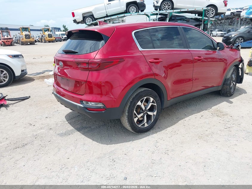 2020 Kia Sportage VIN KNDPM3AC1L7790210 IAAI salvage auction — FRONT END, Salvage Title, sold $1,825 on 2026-07-07 (photo 4)