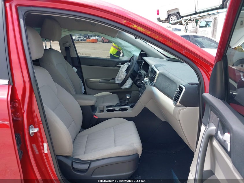 2020 Kia Sportage VIN KNDPM3AC1L7790210 IAAI salvage auction — FRONT END, Salvage Title, sold $1,825 on 2026-07-07 (photo 5)
