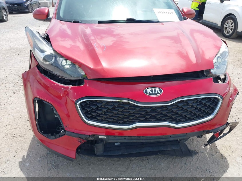 2020 Kia Sportage VIN KNDPM3AC1L7790210 IAAI salvage auction — FRONT END, Salvage Title, sold $1,825 on 2026-07-07 (photo 6)
