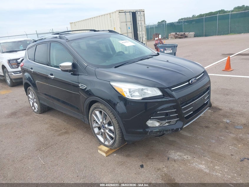 2014 Ford Escape VIN 1FMCU9G95EUD09145 IAAI salvage auction — RIGHT FRONT, Salvage Title, sold $1,100 on 2026-07-10 (photo 1)