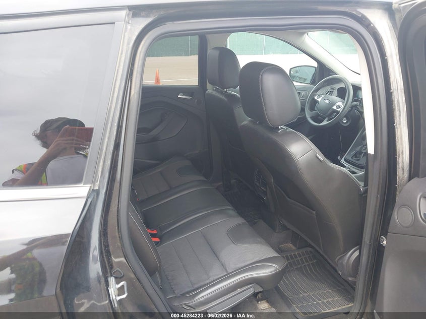 2014 Ford Escape VIN 1FMCU9G95EUD09145 IAAI salvage auction — RIGHT FRONT, Salvage Title, sold $1,100 on 2026-07-10 (photo 8)