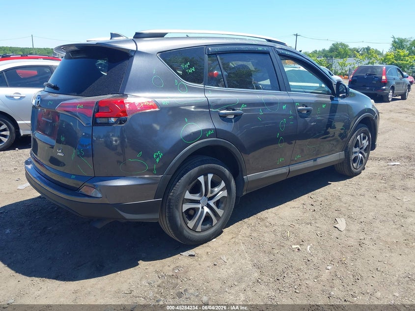 2017 Toyota Rav 4 VIN JTMBFREV5HJ706435 IAAI salvage auction — FRONT END, Salvage Title, sold $5,600 on 2026-07-27 (photo 4)