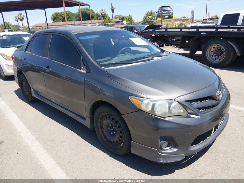 2012 Toyota Corolla VIN 5YFBU4EE8CP024100 IAAI salvage auction — NORMAL WEAR, Clear - Dealer Only (California), sold $1,875 on 2026-07-14 (photo 1)