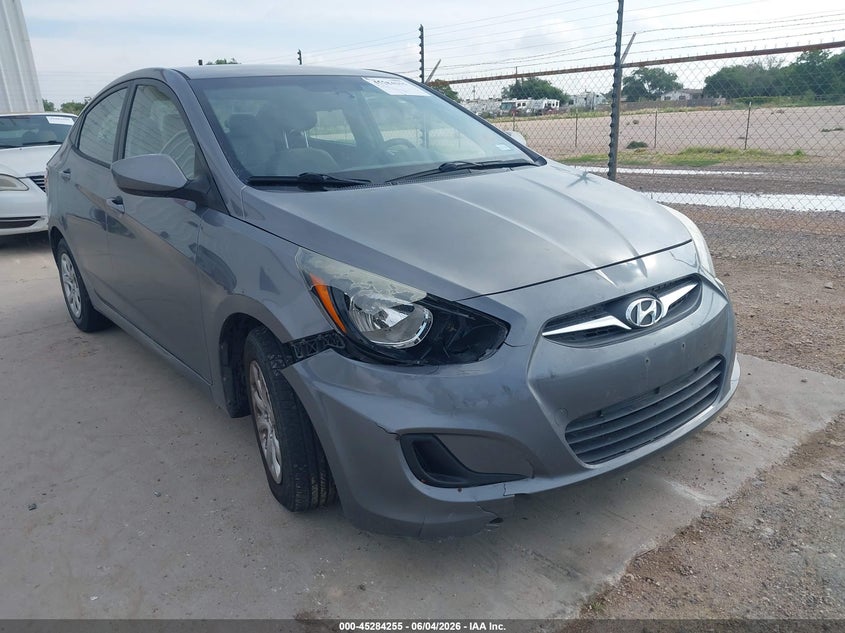 2014 Hyundai Accent VIN KMHCT4AE3EU760568 IAAI salvage auction — FRONT END, Salvage Title, sold $325 on 2026-07-09 (photo 6)