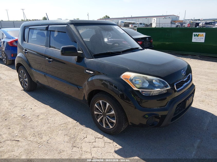 2012 Kia Soul VIN KNDJT2A57C7744529 IAAI salvage auction — NORMAL WEAR, Certificate Of Title (Nebraska), sold $950 on 2026-07-23 (photo 1)