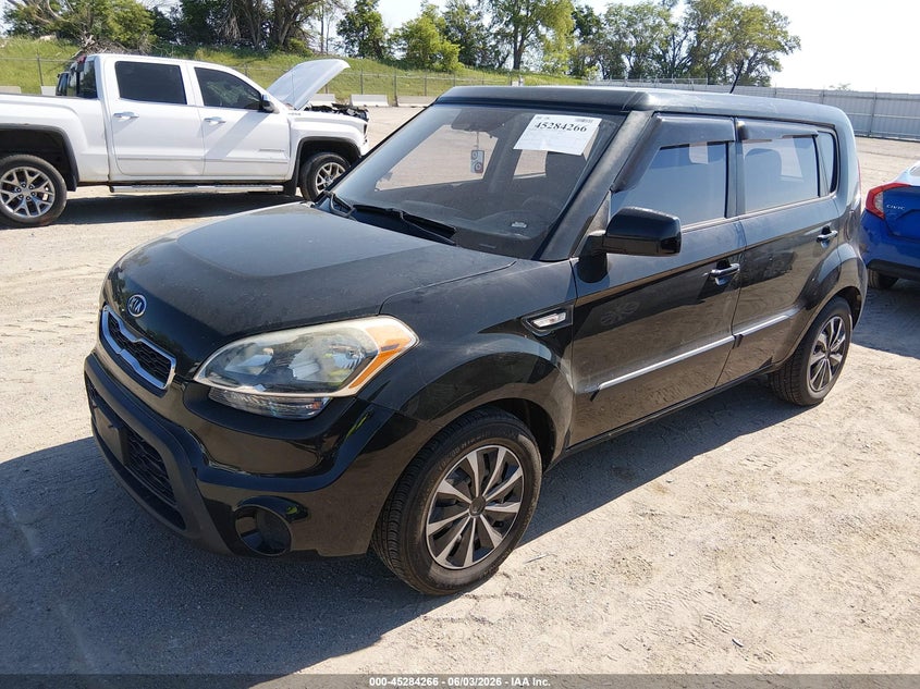 2012 Kia Soul VIN KNDJT2A57C7744529 IAAI salvage auction — NORMAL WEAR, Certificate Of Title (Nebraska), sold $950 on 2026-07-23 (photo 2)